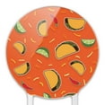 thumbnail image 3 of Acrylic Delicious Taco Fiesta Pattern with Chili and Lime Cake Topper Party Decoration for Wedding Anniversary Birthday Graduation, 3 of 6