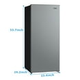 thumbnail image 4 of Arctic King 7.1 Cu ft Upright Convertible Freezer/Refrigerator, Stainless Steel, 4 of 11