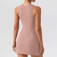 thumbnail image 4 of Robe Corsage à Encolure Carrée pour Femme - Robe Mini Évasée Extensible Sans Manches Type Camisole pour Fête et Boîte de Nuit, 4 of 5