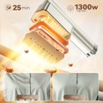 thumbnail image 3 of Vaporizador de Ropa HAPAIS 2 en 1 Portátil 200 mL 1300W 25 min, 3 of 9