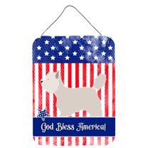 Westie American Wall or Door Hanging Prints