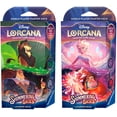 thumbnail image 1 of Lorcana TCG: Shimmering Skies: Starter Decks: BOTH Emerald & Steel (Scar & Cronk) AND Amethyst & Ruby (Elsa & Wreck-It Ralph) (2 DECKS), 1 of 3