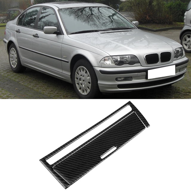 Pegatina para encendedor de coche, 2 piezas de fibra de carbono para decoración de coche, embellecedor para encendedor de cigarros True Excellence