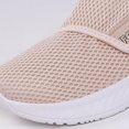 thumbnail image 6 of Women's Plus Size Breathable Mesh Slip-On Sneakers with Adjustable Strap, Lightweight Comfortable Casual Shoes, Footwear for Everyday Walking and Summer Activities Pink 40, 6 of 10