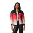 thumbnail image 2 of Women's The Wild Collective  Scarlet San Francisco 49ers Ombre Full-Zip Puffer Jacket, 2 of 2