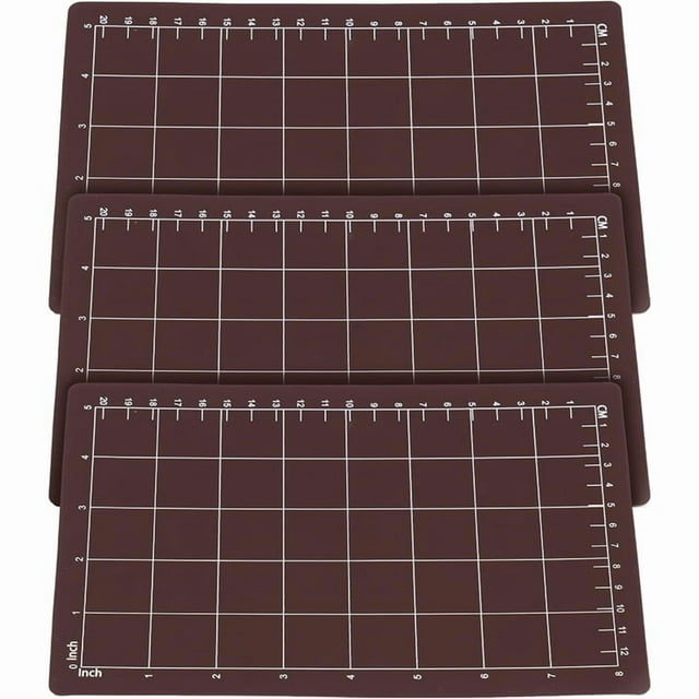 3 Pcs Cale Magnétique avec Grilles Format Carte Tampons de Découpe Magnétiques Noirs Tampons de Machine d'Embossage Réutilisables Machine de Découpe à Matrice