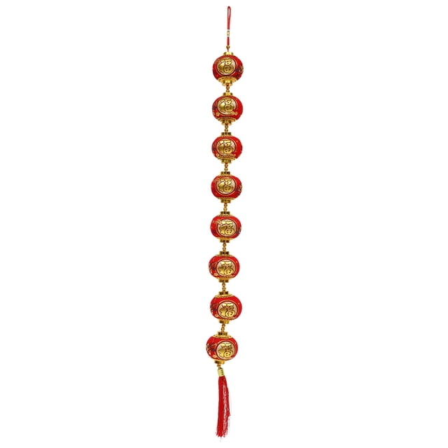 Miangastore Spring Festival Adorn New Year Lantern String Pendant Chinese New Year Lantern Pendant