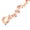 A, variant on Pre-Lit Pink Christmas Tinsel Garland, 118.11 Inch with Santa Snowflake Cutouts Warm Lights for Mantel Stair Window Xmas Decor