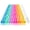 Two-tone Stripe, variant on Drinking Straws, 12 count Straws with 2 cleaning Brushes,for 30oz and 20oz Tumblers, Rtic,, Ozark, (Two-tone Stripe, 10 inches)