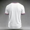 thumbnail image 3 of Fgvctg Patriotic USA Soccer Jersey for Men 2026 Soccer Jersey, Star Pattern USA Flag Patriotic Short Sleeve Football Tee Fan Training Shirt Light Blue 3XL, 3 of 5