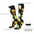 thumbnail image 4 of Fuzoiu Gnomes With Sunflowers Print Adult Stockings,Crew Socks,Unisex Fashion Socks, Casual Sports Socks,Comfortable Crew Socks for Everyday Wear and Sports, 4 of 6
