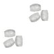 thumbnail image 4 of Peines torcidos para el cabello Qarigey peine tenedor de plástico Blanco claro 2Conjunto, 4 of 6