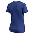 thumbnail image 3 of Women's Royal Buffalo Bills X-Ray Slim Fit V-Neck T-Shirt, 3 of 3