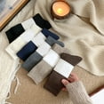 thumbnail image 4 of Wool Socks,Thick Warm Winter Socks,Wool Hiking Socks,Casual Crews Socks for Men Cotton Buniess Work Socks Ankle Socks, 4 of 9