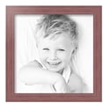 thumbnail image 2 of ArtToFrames 14" x 14" Pink Picture Frame, 14x14 inch Pink Wood Poster Frame (WOM-4441), 2 Pack, 2 of 8