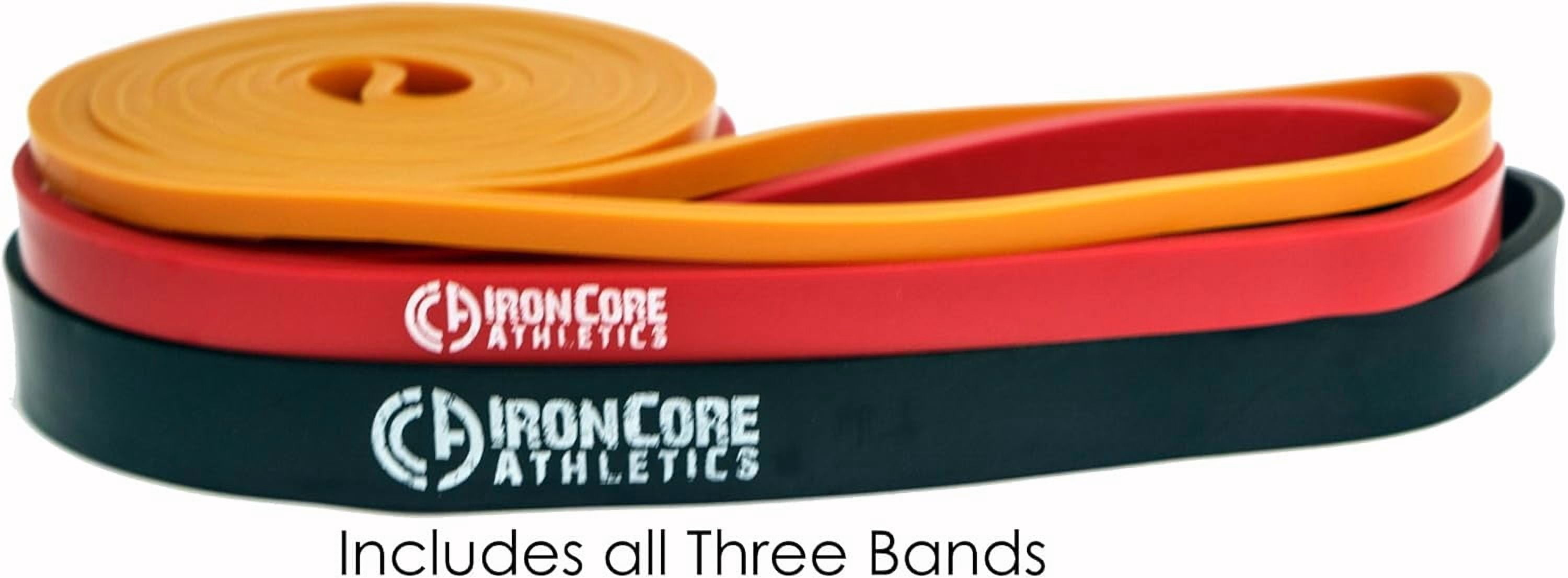 JJEAN-Pull Up Assistance Bands - Commercial Gym Quality 41" Loop Exercise Pull-Up Bands - 4 Different Resistance Levels to Choose from