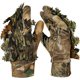 thumbnail image 1 of Guantes de camuflaje XCF para caza con hojas 3D, 1 of 4