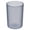 Grey, variant on Reusable Plastic Bathroom Cup Tumbler, Travel Toothbrush Holder In Blue Green Amber, Comfort Mouthwash Mug For Brushing And Drinking (Grey)