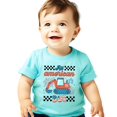 thumbnail image 4 of All American Boy 4th of July Shirt for Toddlers & Kids Patriotic Construction Excavator Graphic Tee Chill Shirt Youth Medium, 4 of 7