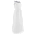 thumbnail image 4 of CHICTRY Girls Sequins Ruffle Dress Wedding Bridesmaid Birthday Party Dress, 4 of 6