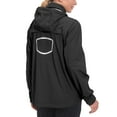 thumbnail image 2 of Little Donkey Andy Women's Rain Running Jacket Cycling Bike Coat Lightweight Windproof Waterproof Black S, 2 of 7