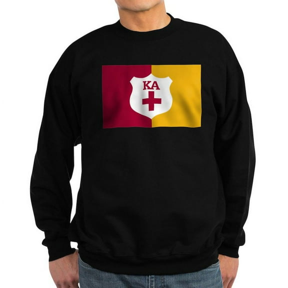 CafePress - Kappa Alpha Order Supplemental Flag Sweatshirt - Classic Crew Neck Sweatshirt