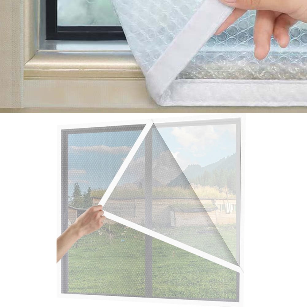 Window Insulation Film,Heat for Protection Double Thickened Bubble Wrap PVC Film