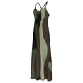 thumbnail image 4 of noarlalf summer dresses for women women's ladies plus size camouflage sleeveless v-collar long dress maxi dress plus size dress for women, 4 of 9