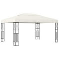 thumbnail image 3 of vidaXL Gazebo Outdoor Canopy Tent Patio Pavilion Wedding Party Tent Fabric, 3 of 10