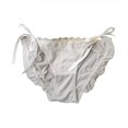 thumbnail image 2 of Gibobby Bikini elástico algodón Tangas de encaje para mujer, ropa interior Sexy de Tanga de cintura , bragas transpirables elásticas Hipster, bragas(Gris， L), 2 of 4