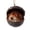 A04 | Hedgehog in Nut Shell, variant on romoty 3D Resin Owl Christmas Tree Ornament, Sleeping Woodland Animal in Acorn Hanging Figurine for Holiday Home Decor