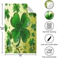 thumbnail image 3 of Saint Patricks Green Shamrock Kitchen Dish Towel Set,Drying Kitchen Towels Tea Towels Gift Set for Drying Cleaning Cooking Baking 6Pcs Wash cloth, 3 of 7
