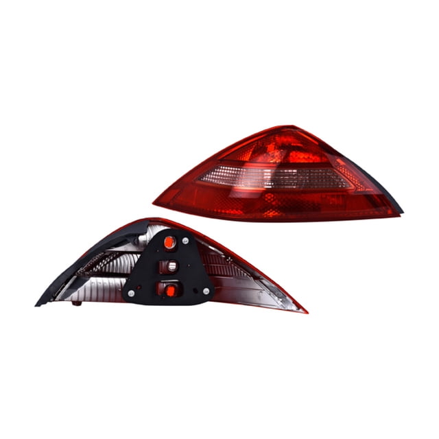 Calavera DEPO 2003 A 2005 Honda Izq Blanco/Rojo S/Foco