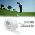 thumbnail image 5 of BrowQuartz 1 Roll Leather Golf Club Grip Tape Portable Replacement Self-adhesive Glossy Trimmable Long Lasting Putter Strip 40MMx50M, 5 of 6
