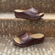 thumbnail image 5 of Amzcrzy Zapatos de mujer,Zapatos de mujer,Zapatillas de mujer, Sandalias ortopédicas de moda para mujer, zapatos casuales con cuñas transpirables y huecas, de color liso y tacón bajo. Sandalias Mujer, 5 of 5
