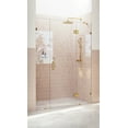 thumbnail image 4 of Glass Warehouse Ghf-56.25 Stellar 78" High X 56-1/4" Wide Hinged Frameless Shower Door -, 4 of 7