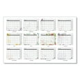 thumbnail image 4 of House of Doolittle 197 22 in. x 17 in. 12-Month (Jan-Dec) 2026 Recycled Desk Pad Calendar - Wild Flowers Artwork, 4 of 11