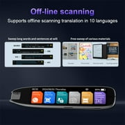 Electronic translation pen,3.69Translation Scanning Pen,142 Language Online/Offline/Text to Speech/Photo Translator Pen for Study, Travel, Business