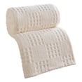 thumbnail image 2 of Tong Blanket Yellow For Soft Polyester Blanket With Knit Pattern Blanket For Couch Bed Crate Machine Washable, 2 of 4