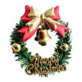 thumbnail image 5 of Almencla 6xWreath Pendant Small Xmas Wreaths Hanging Xmas Wreath for Garden Door, 5 of 8