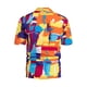 thumbnail image 5 of Camisa de manga corta con solapa y estampado hawaiano para hombre Pompotops  oipoqjl43610, 5 of 7