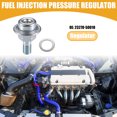 thumbnail image 2 of Unique Bargains Fuel Injection Pressure Regulator No.23270-50010 for Toyota Land Cruiser 1998-2007 Metal Silver Tone, 2 of 7