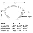 thumbnail image 4 of Large 1250 Corner Duct Cable Raceway - Case Order (20 pcs) - 8' Stick Length - Color: Ivory, 4 of 4