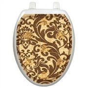 Toilet Tattoos Classic Tuscany Filigree Toilet Seat Decal