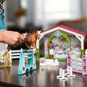 Schleich - Horse Club: Friendship Horse Tournament with Arabian & Trakehner Mare & Accessories, 86 Pcs