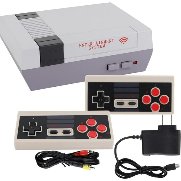 Consola de videojuegos retro clásica, mini consola clásica incorporada con 620 juegos retro clásicos Consola de modo de dos jugadores para Navidad/Cumpleaños/Acción de Gracias/Regalo de San Valentín