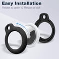 thumbnail image 2 of WILLED 4 Pack Airtag Holder Air Tag Case with Keychain, Anti-Scratch Airtags Key Chain for Apple Air Tags, Airtag Accessories for GPS Item Finder Tracker, 2 of 6