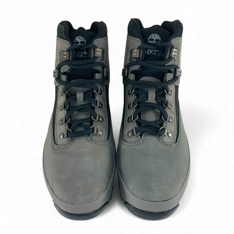 Timberland Euro Hiker Mid Grey Nubuck Men's Boots Shoes