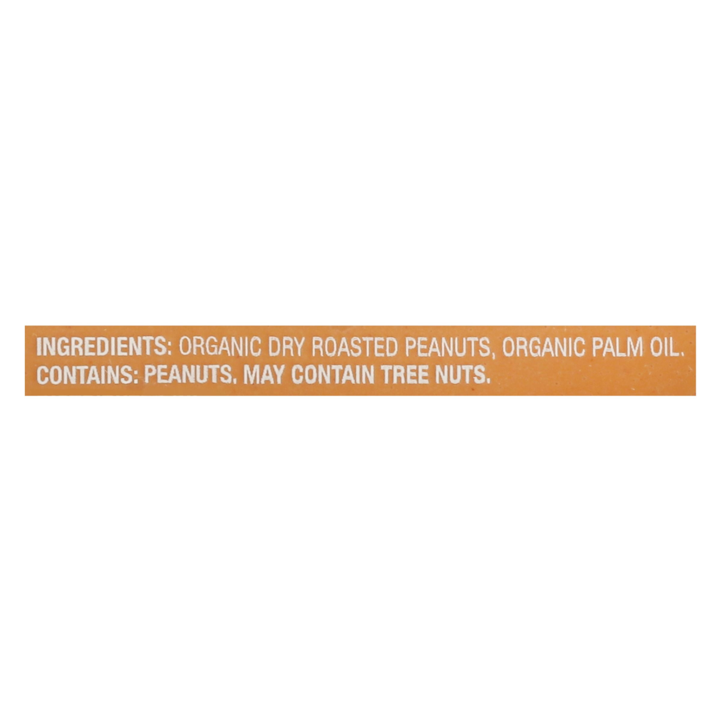 MaraNatha Organic Creamy No Sugar No Salt Peanut Butter Spread, 16 oz