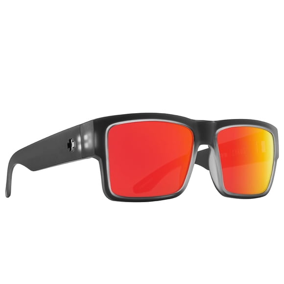 Gafas de sol Spy Cyrus Matte Black Ice polarizadas con espejo rojo
